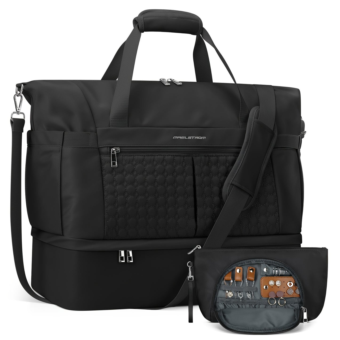 Maelstrom Gym Bag For Women With Shoes Compartment