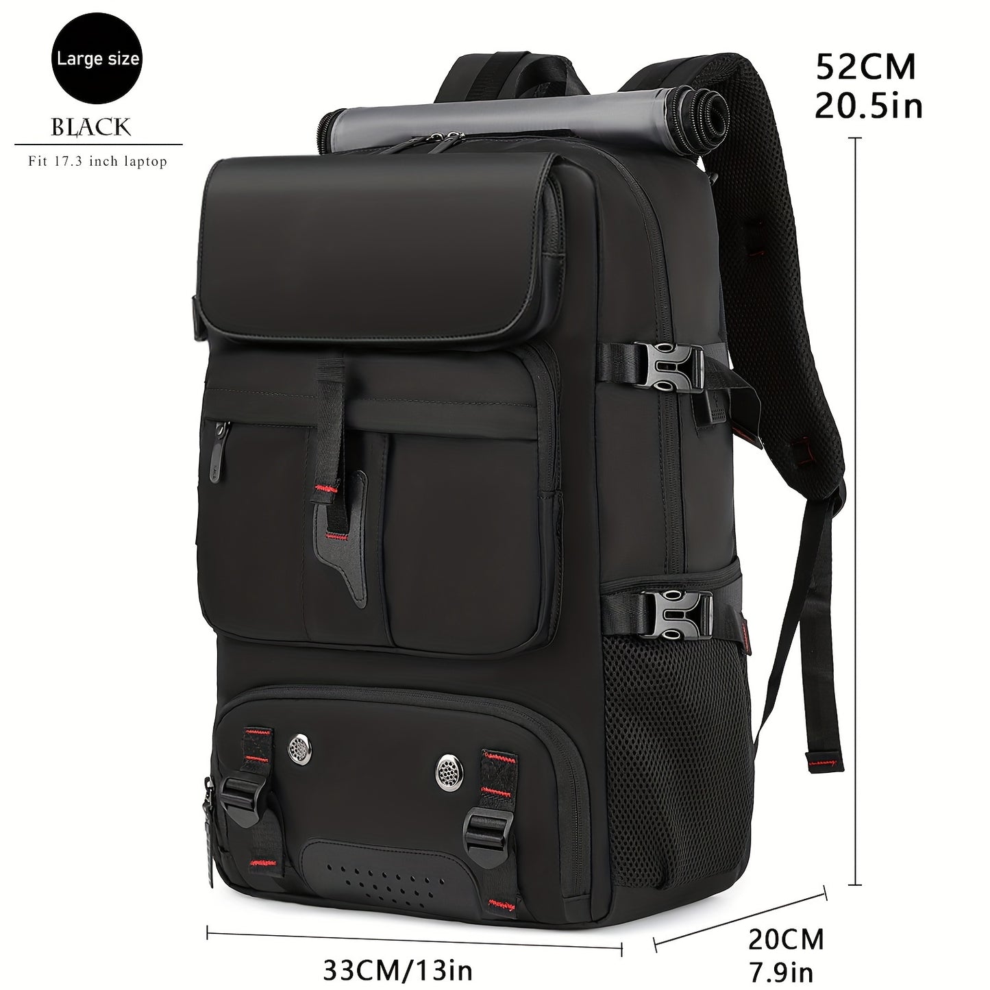 Versatile Laptop Backpack With Shoe Compartment For Travel