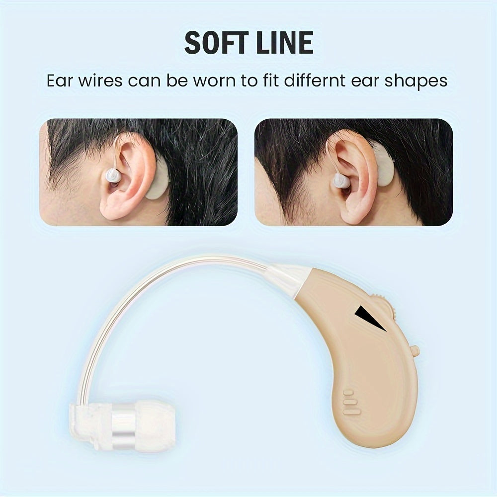 True Hearing Aids for Seniors with Charging Dock