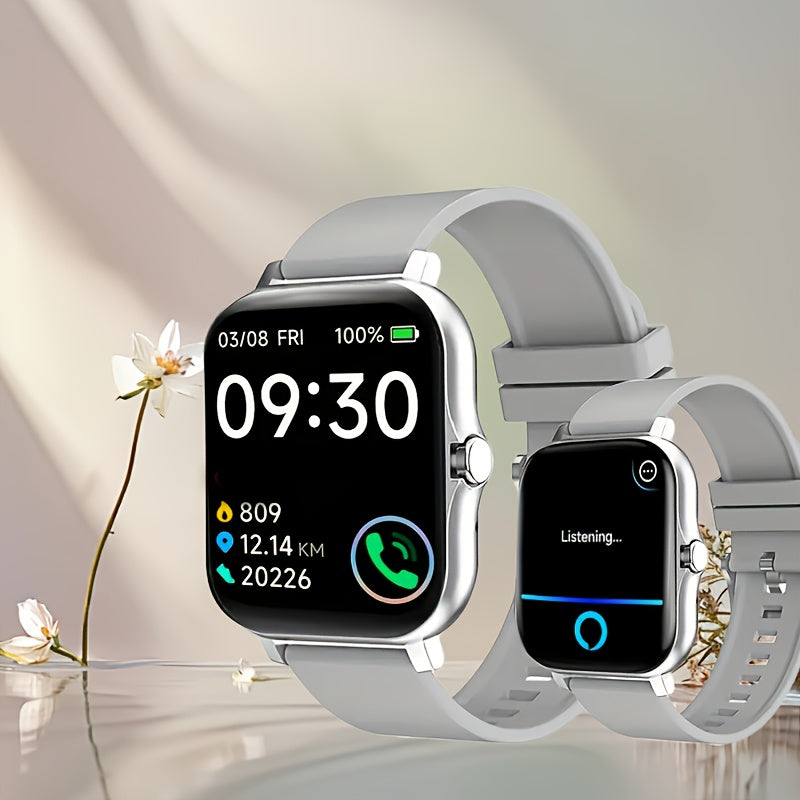 Touchscreen Smartwatch With Dual Band Call Function