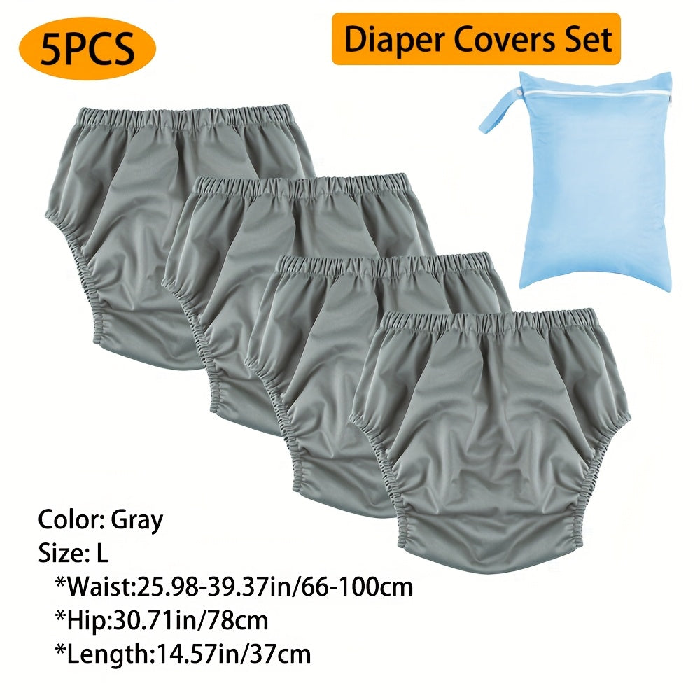 Leakproof Reusable Incontinence Underwear with Wet Bag for Comfort