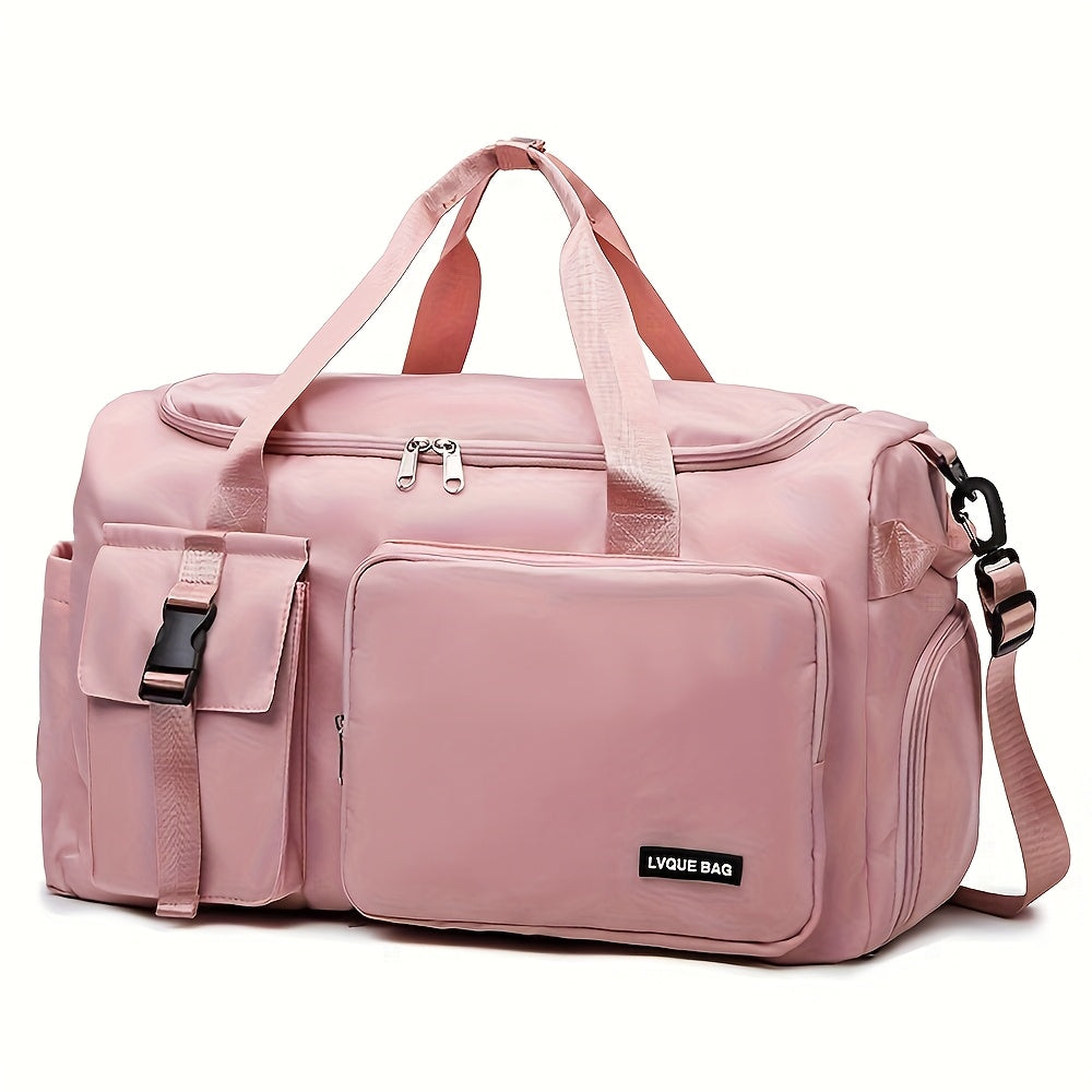 Eonothem Travel Gym Duffle Bag With Shoe Compartment