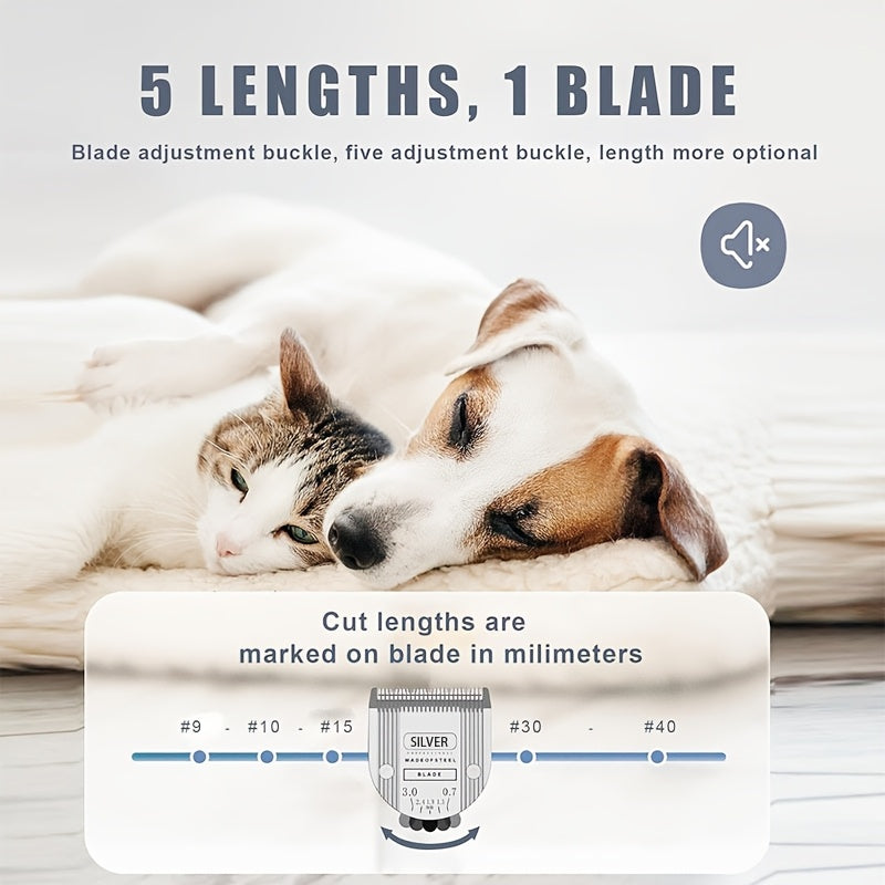 5 In 1 Replacement Blades for Dog Grooming Clippers