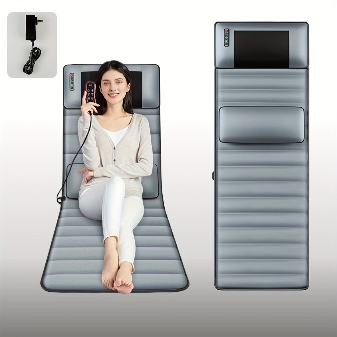 Full Body Acupressure Massage Mattress with Heat Therapy