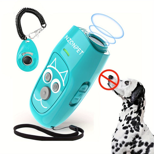 Ultrasonic Dog Trainer Anti Barking Device With Rechargeable Battery