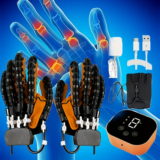 Upgraded Rehabilitation Robot Glove for Hand Recovery and Training