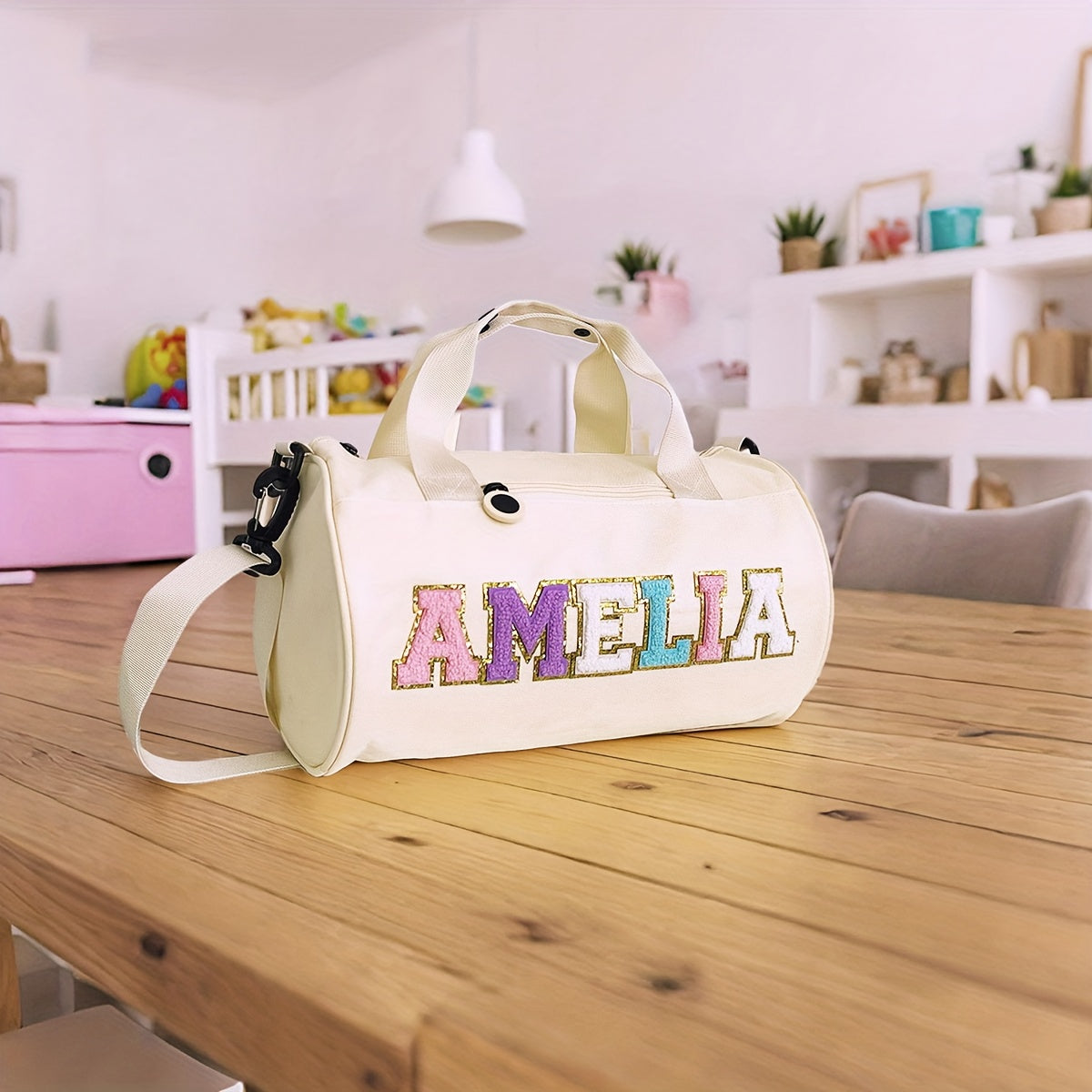 Personalized Gymnastic Dance Cheer Duffle Bag For Girls
