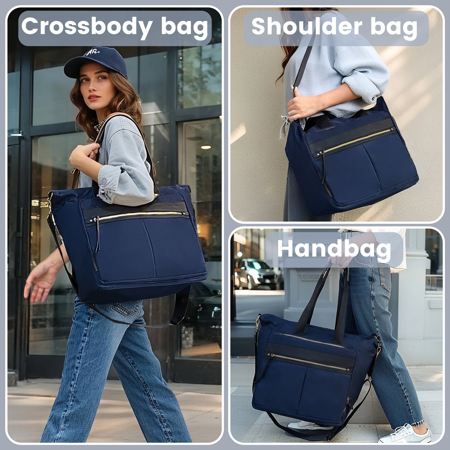 Versatile Travel Bag With Wet Dry Separation Compartments