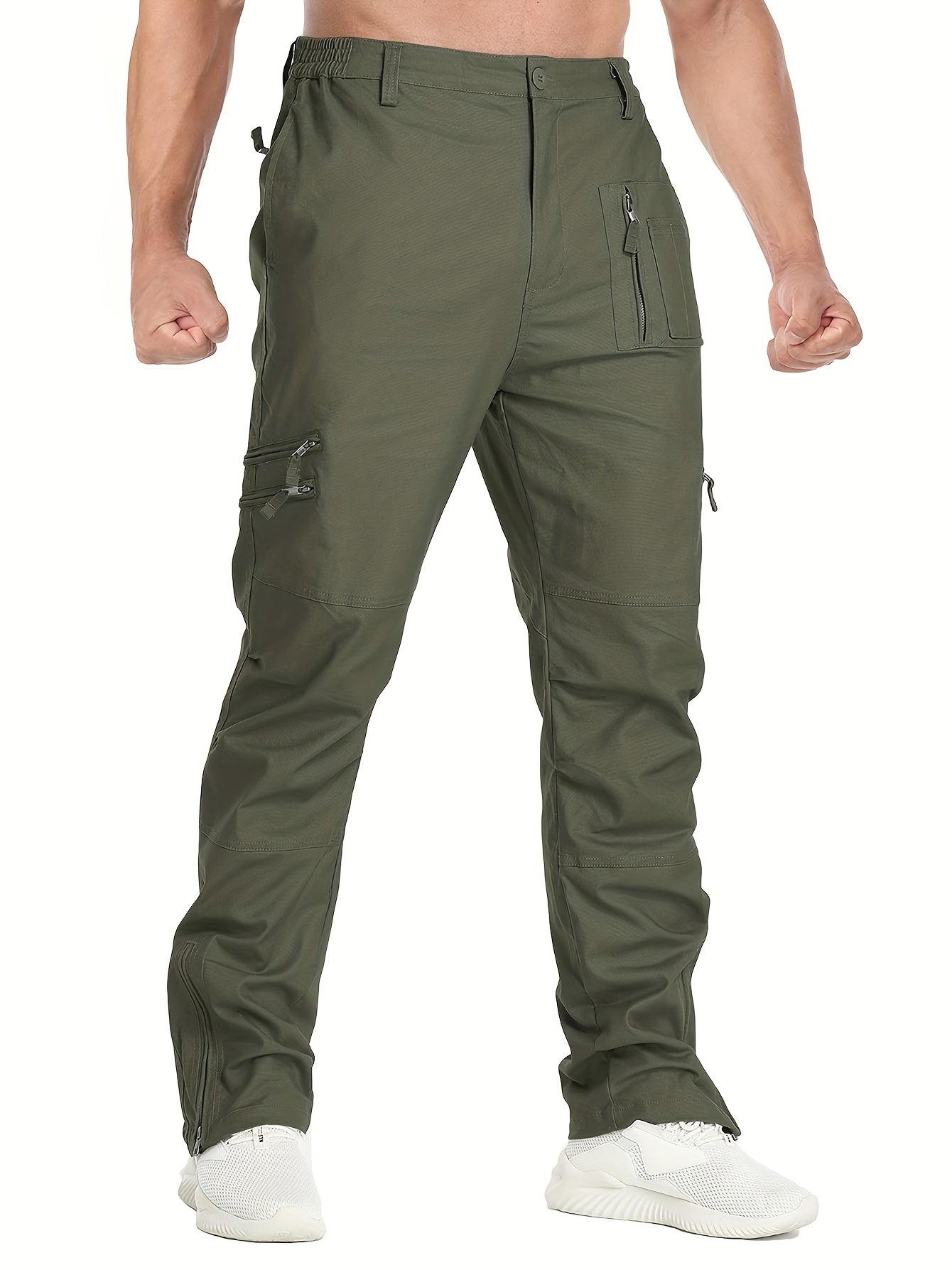Men's Versatile Cargo Pants for Outdoor Adventures and Everyday Wear