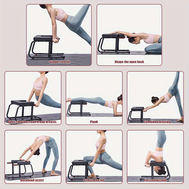Multi-Functional Handstand Stool for Yoga and Fitness Training