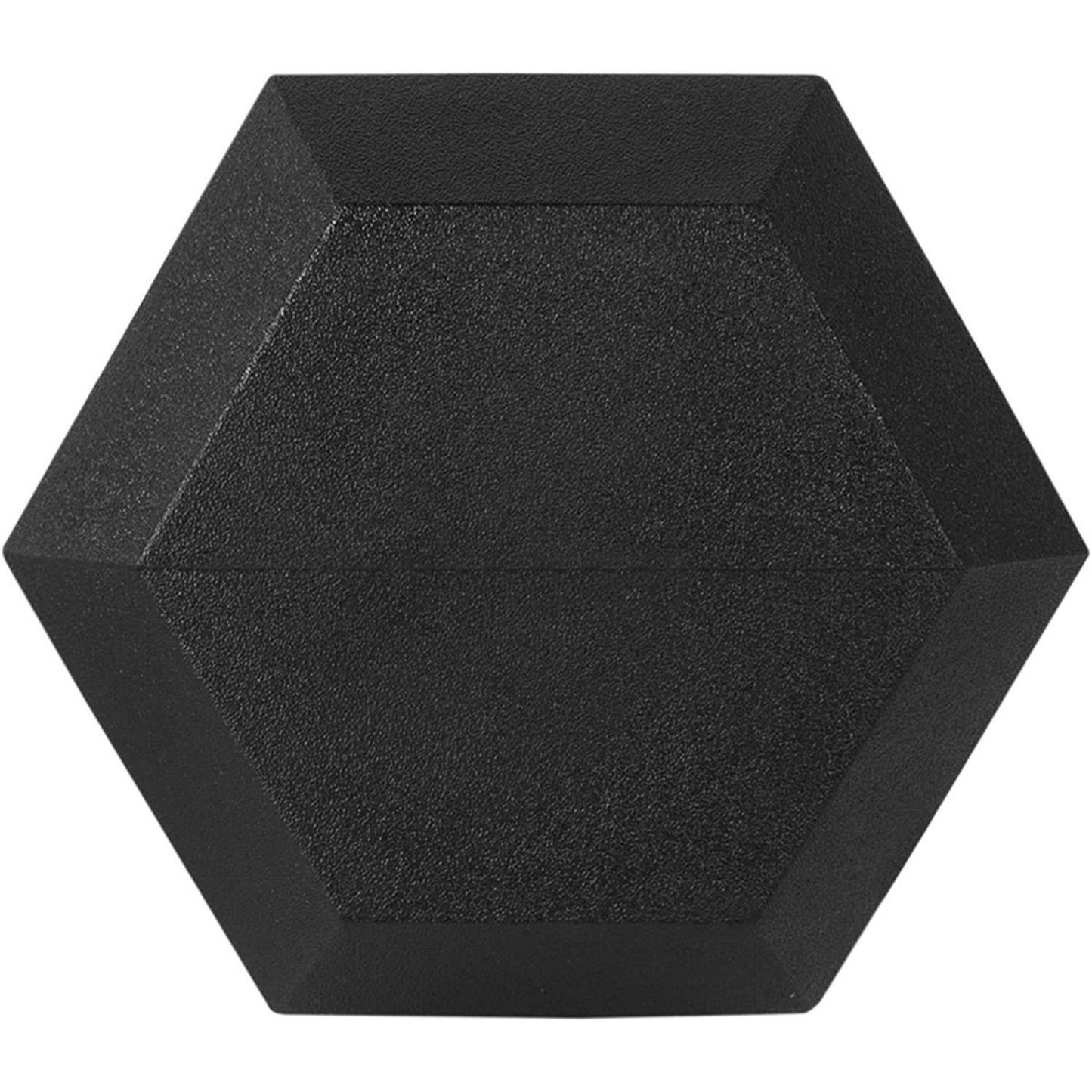 Rubber Coated Hex Dumbbell Set with Vertical Rack