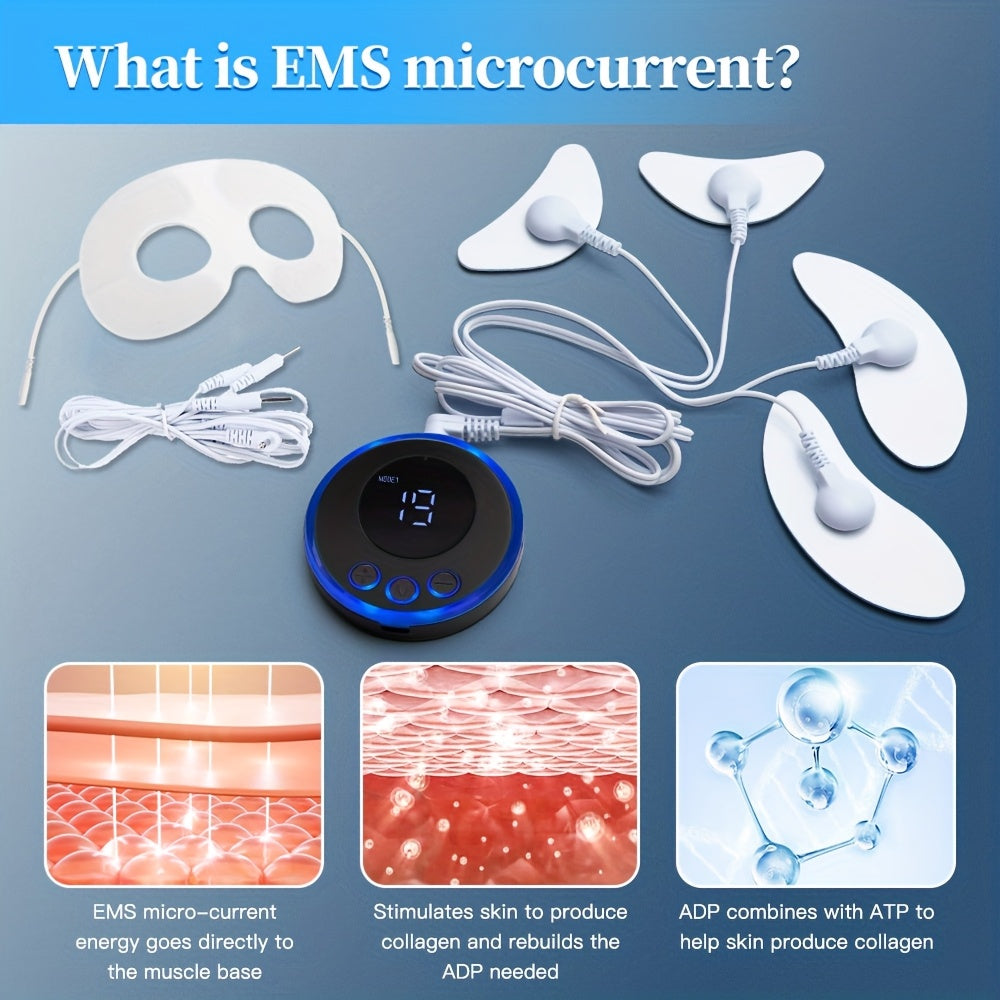 EMS Facial Massager for Anti-Aging and Eye Lift