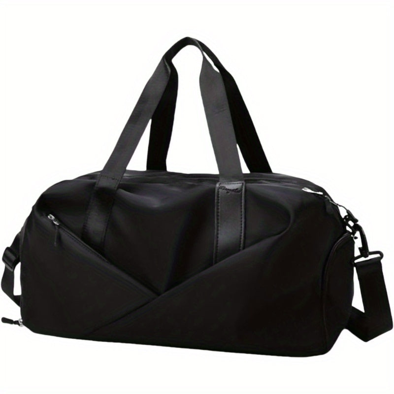 Heavy Duty Gym Bag With Shoe Compartment And Easy Clean
