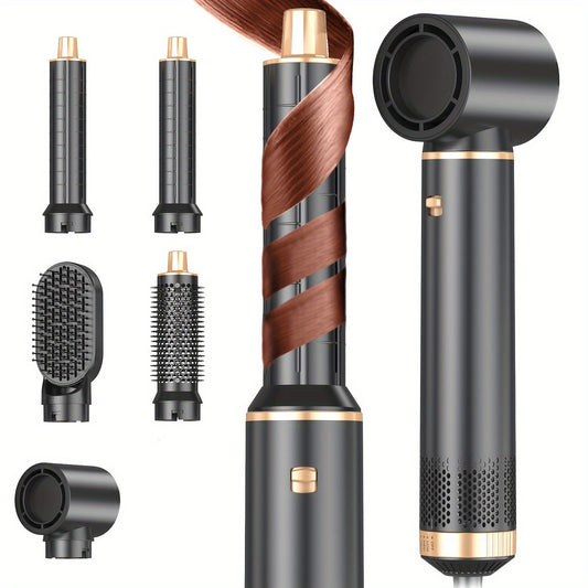 5-in-1 Hair Styler Brush for Effortless Styling and Care