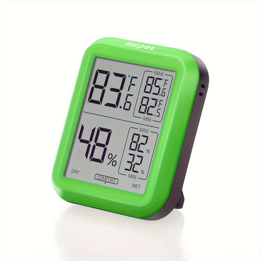 Digital Reptile Thermometer Hygrometer With Max Min Record Display