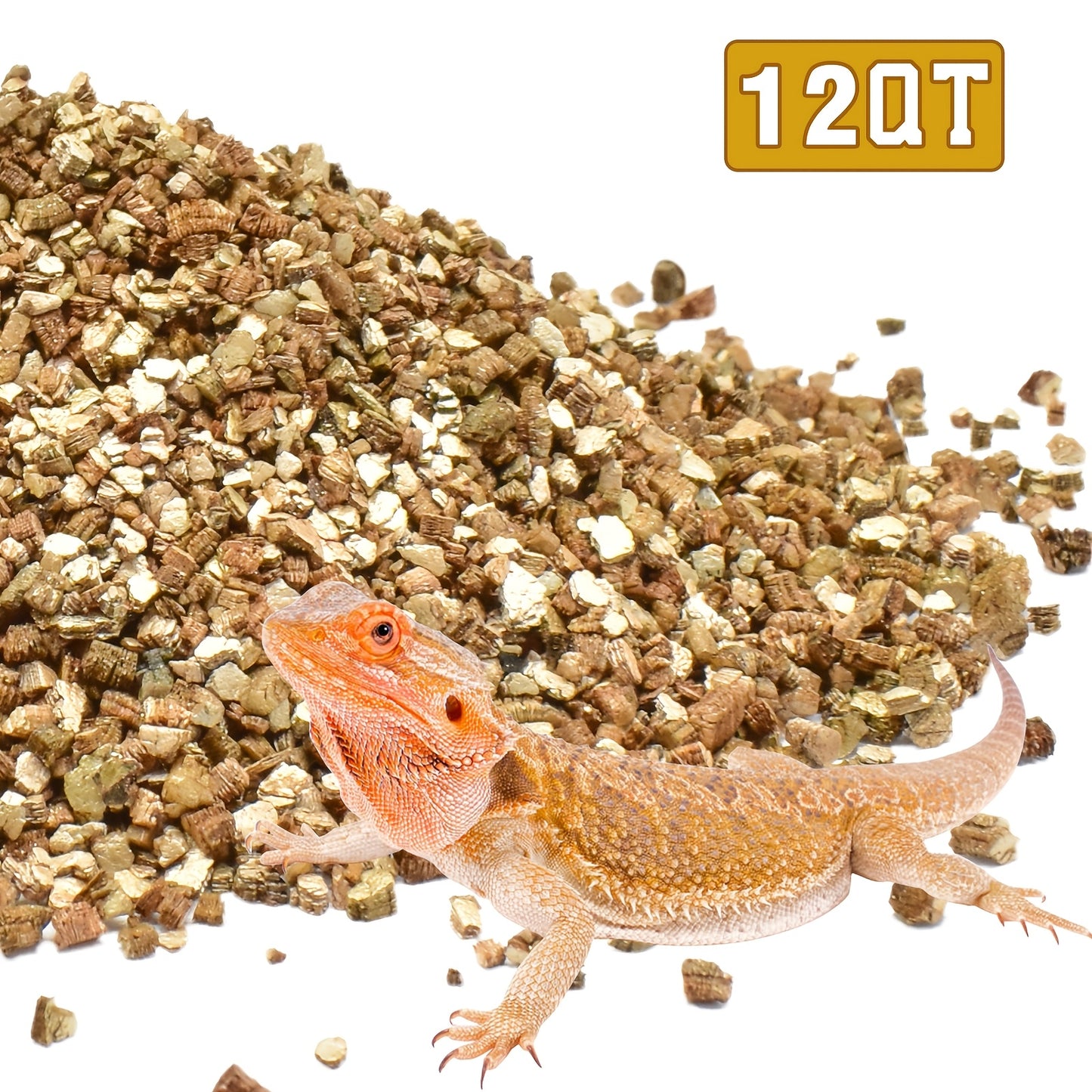 Premium Natural Vermiculite Substrate for Reptiles and Terrariums