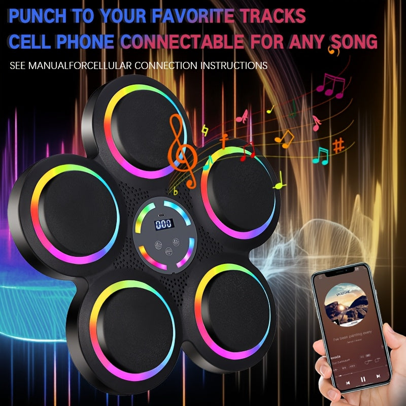 Smart Music Boxing Machine Set With Dynamic Sound Effects