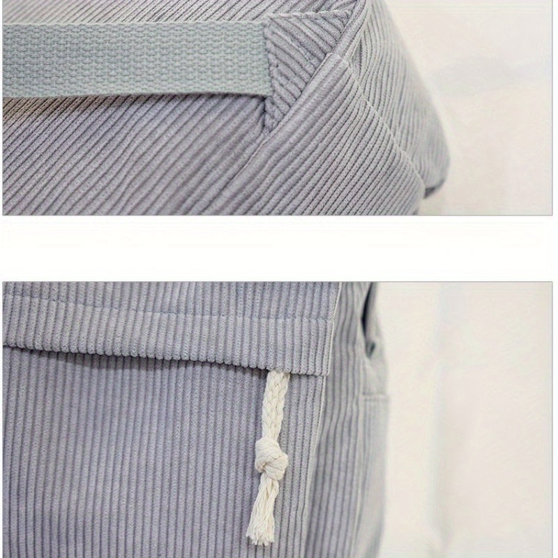 Personalized Embroidered Corduroy Backpack Custom Name