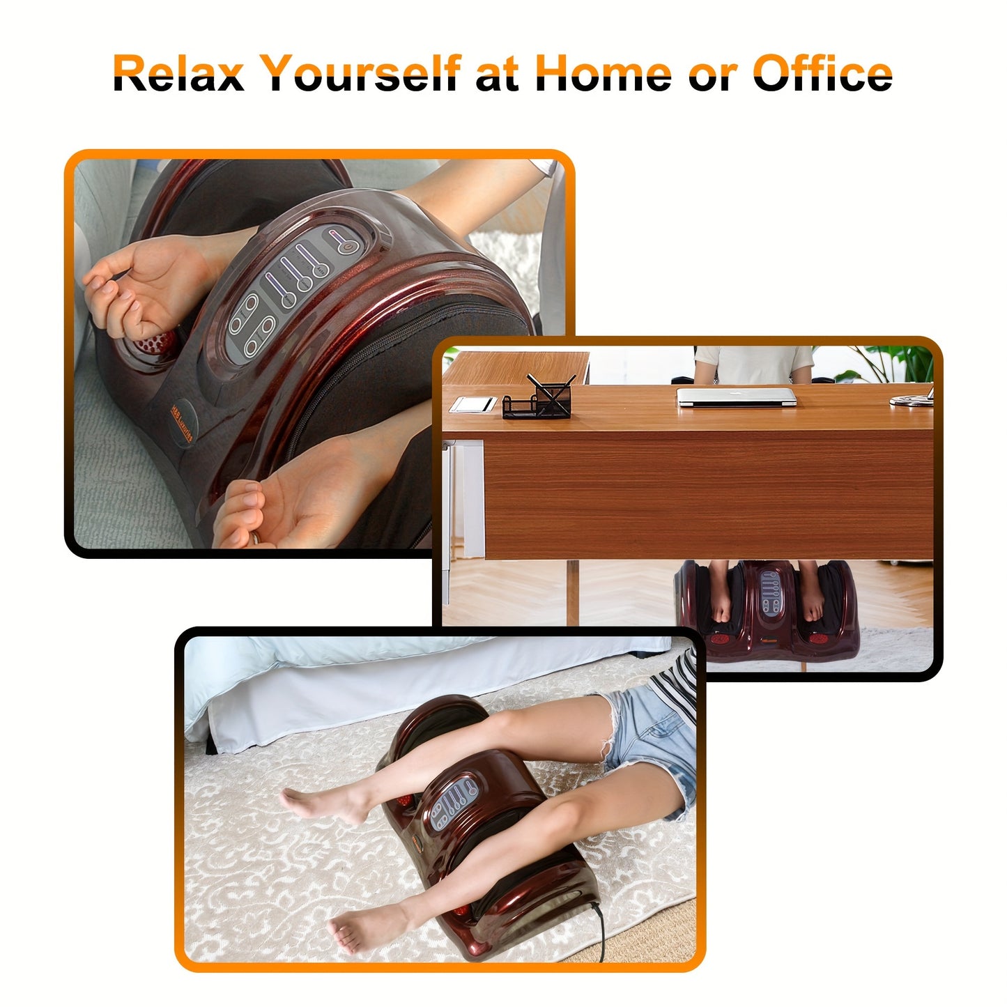 Shiatsu Foot Massager With Remote Control For Ultimate Relaxation