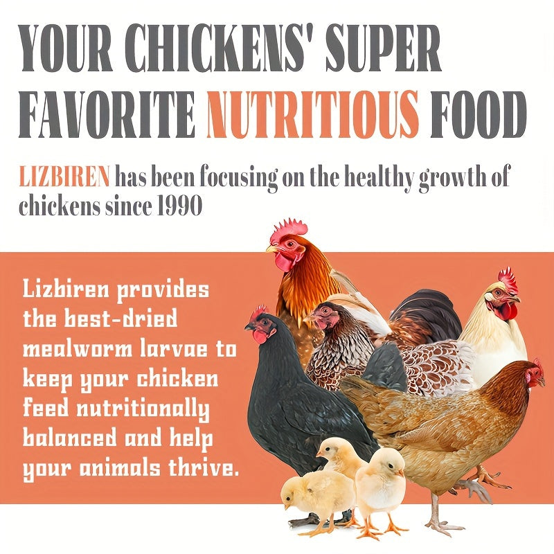 High Protein Dried Mealworm Larvae For Birds and Pets