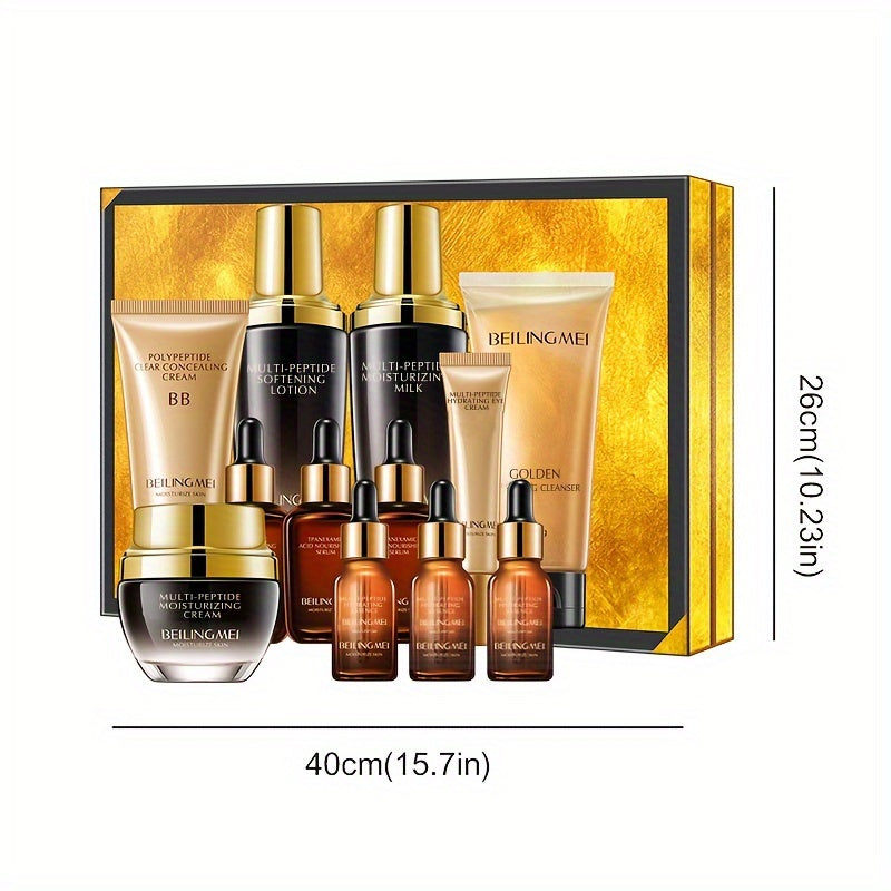 Multi-Peptide Facial Care Set For Nourishing And Firming Skin