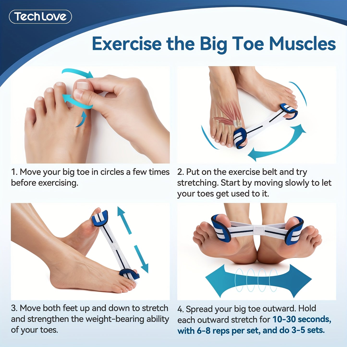 Bunion Corrector Toe Separator Adjustable Comfort for Day and Night