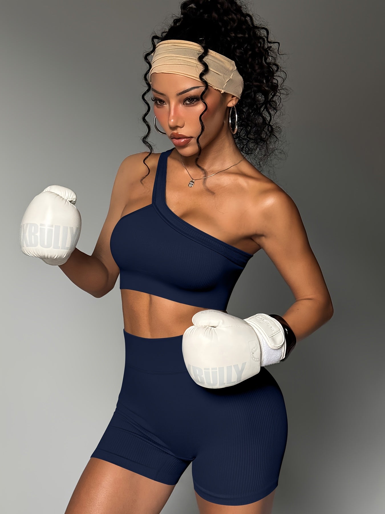 Yoga Set With Sports Bra And High Waist Pants Women