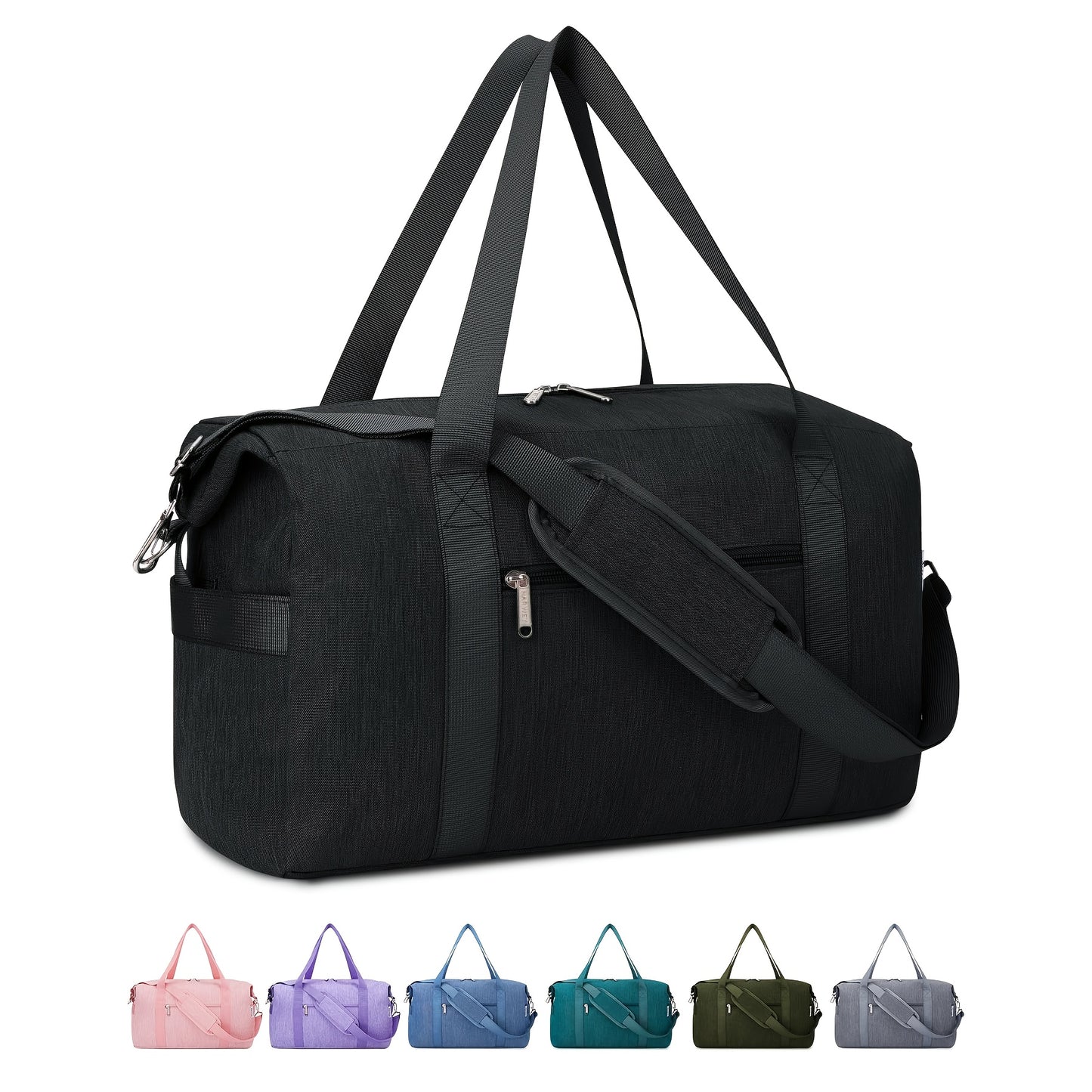 Heavy Duty Travel Duffel Bag With Wet Pocket Stitching