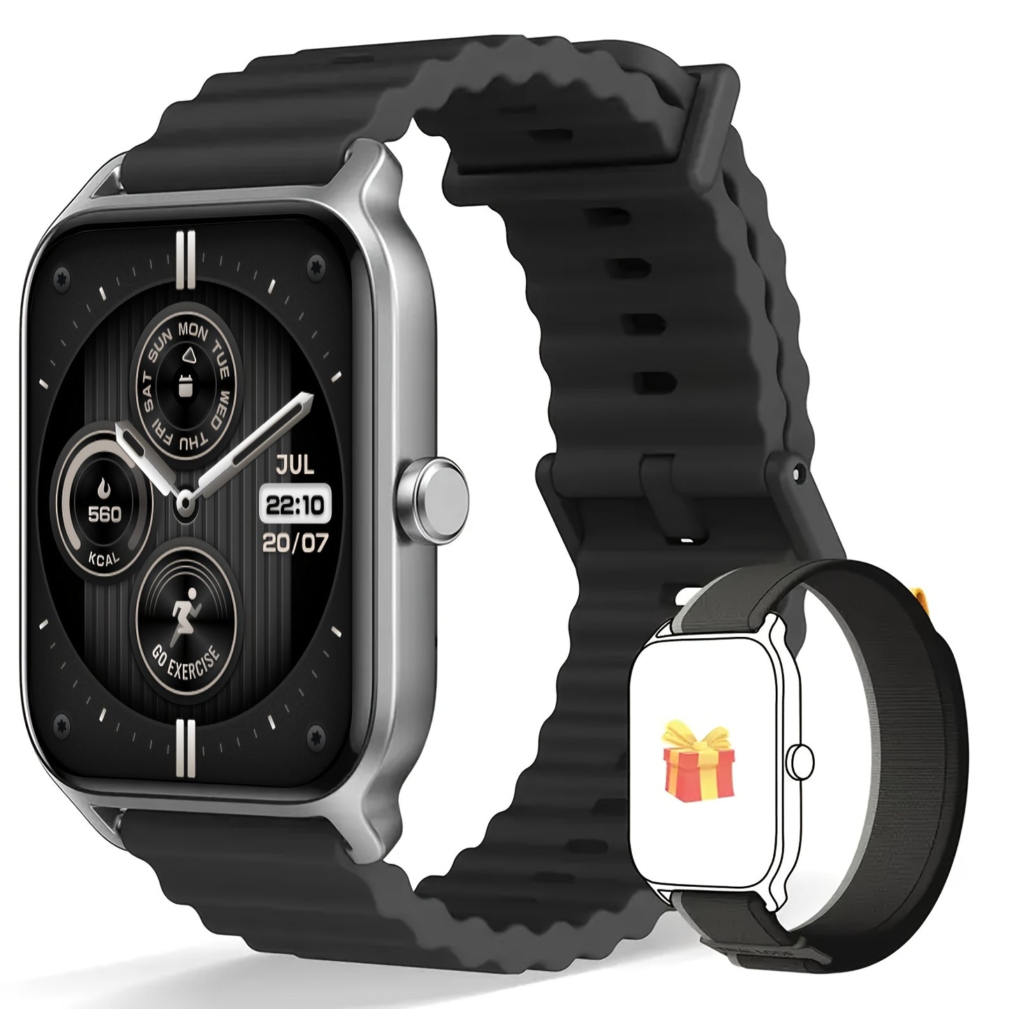 FAWEIO Smart Watch for Women with Fitness Tracker and Alexa