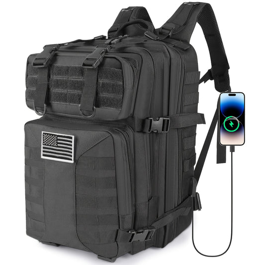 Heavy Duty Tactical Backpack With Laptop Compartment For Outdoor Travel