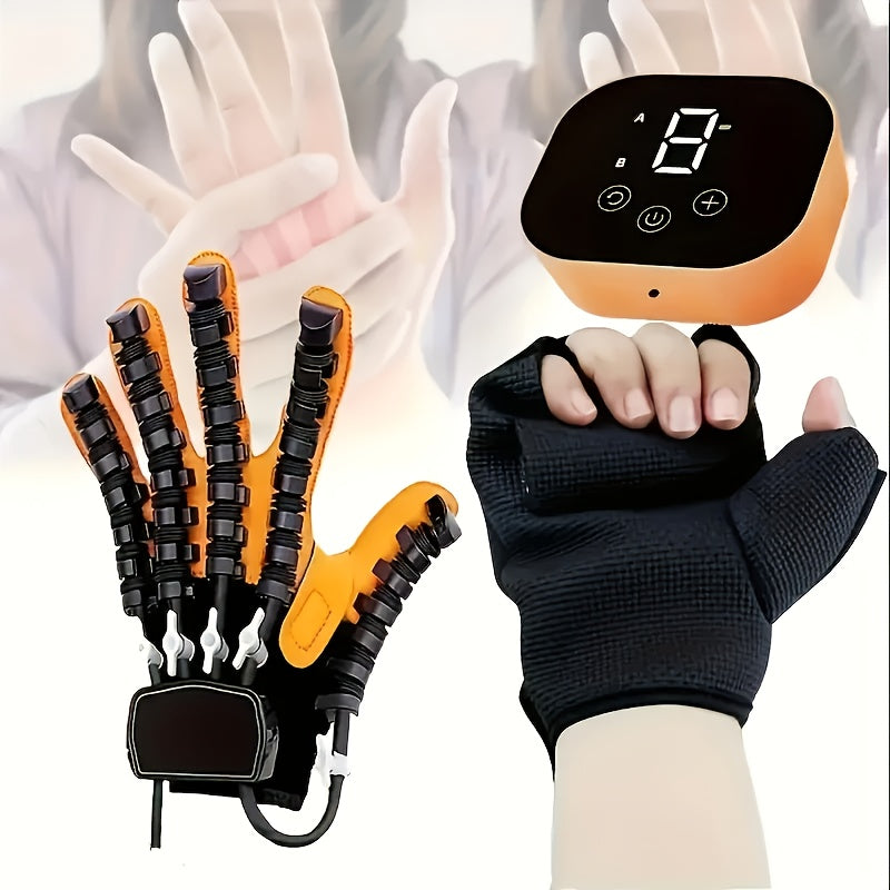 Upgraded Rehabilitation Robot Glove for Hand Recovery and Training
