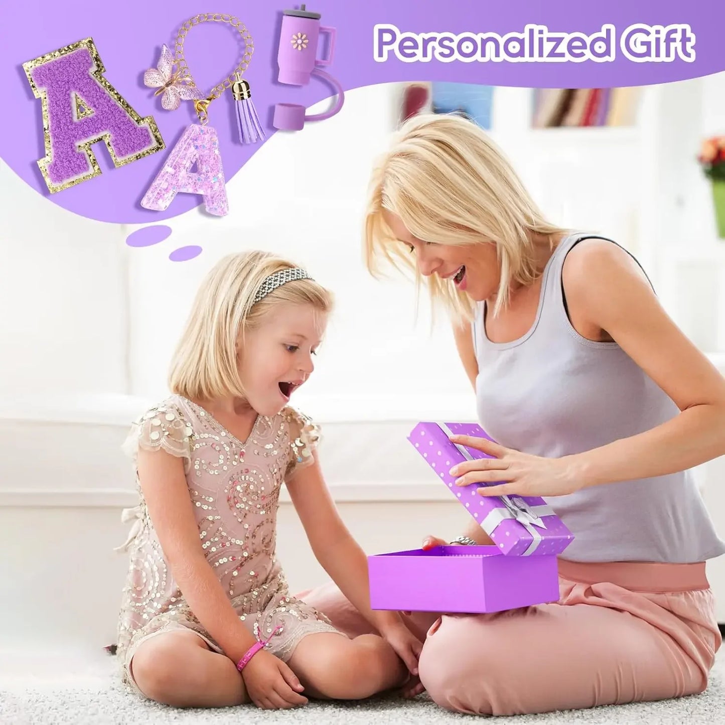 8-Piece Stanley Cup Tumbler Silicone Straw Accessories Set