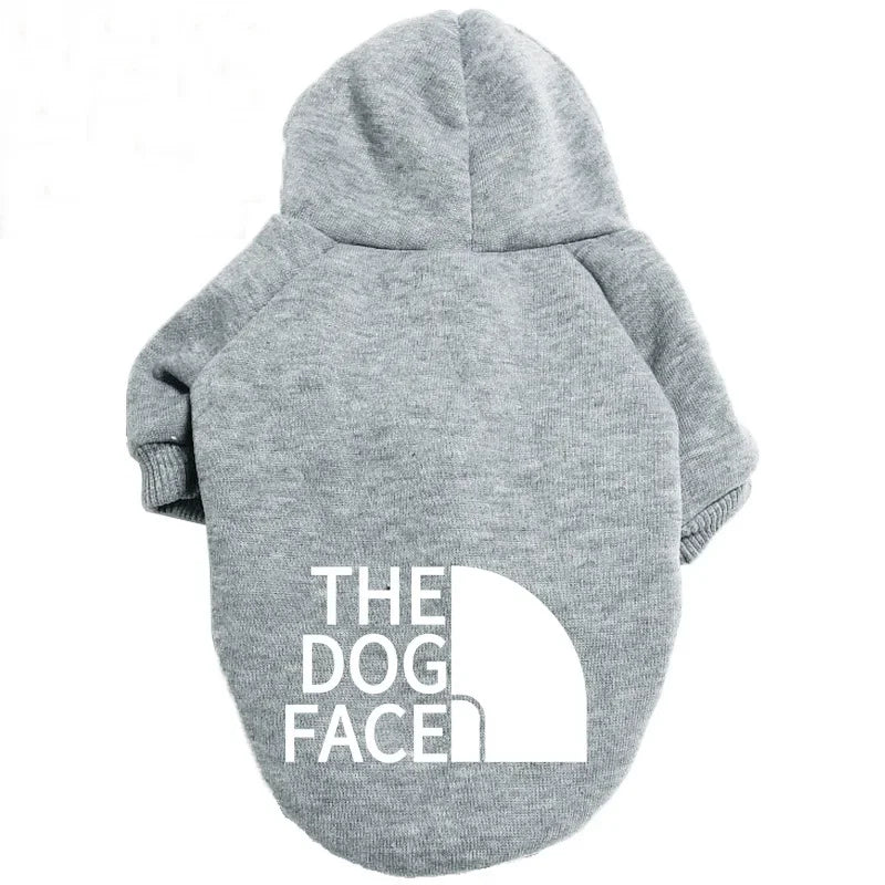 Pet Dog Clothes Warm Autumn and Winter Hooded Sweater Small Large Dogs Jacket Bulldog Jacket Clothing Supplise