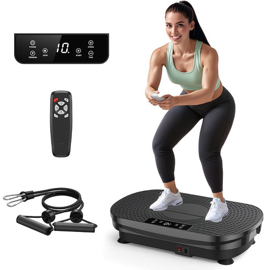 Vibration Plate Exercise Machine For Body Toning And Fitness