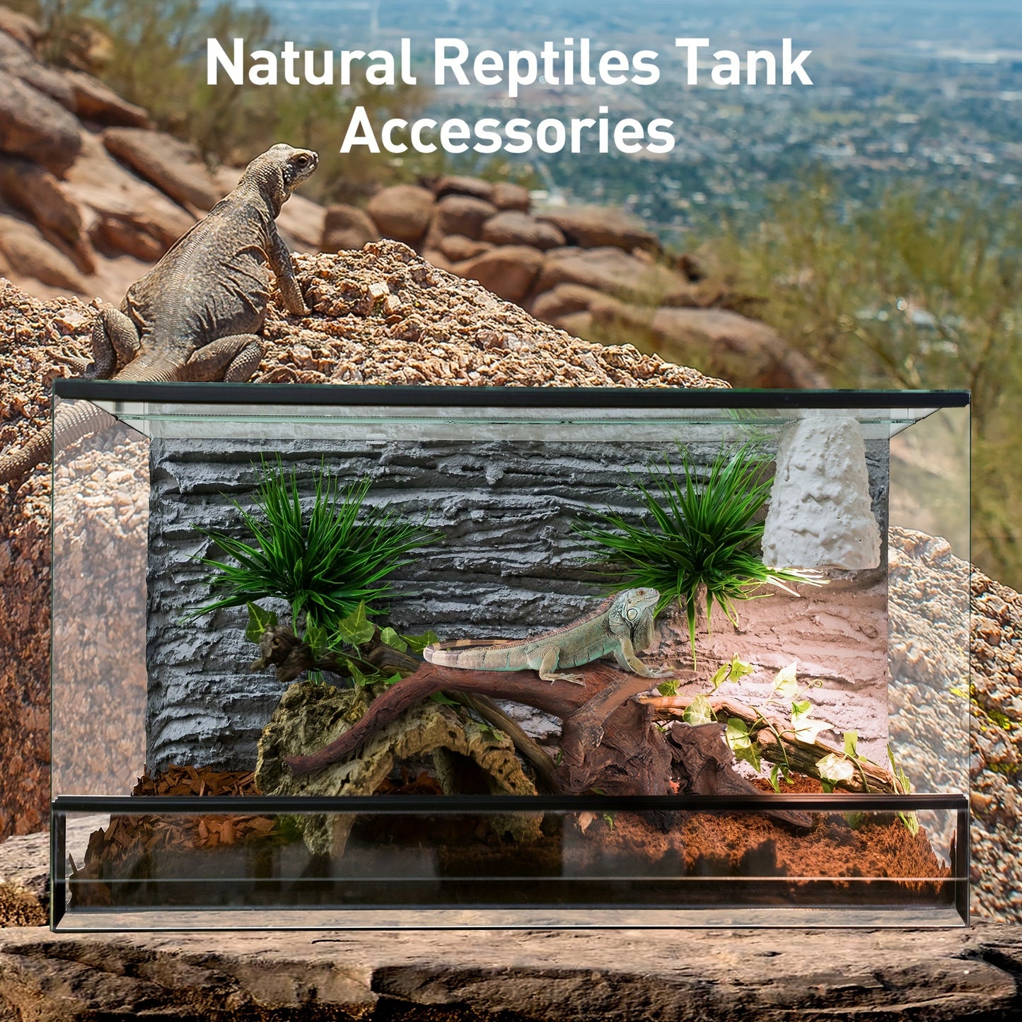 Natural Driftwood Sinking Wood for Aquarium and Reptile Decor