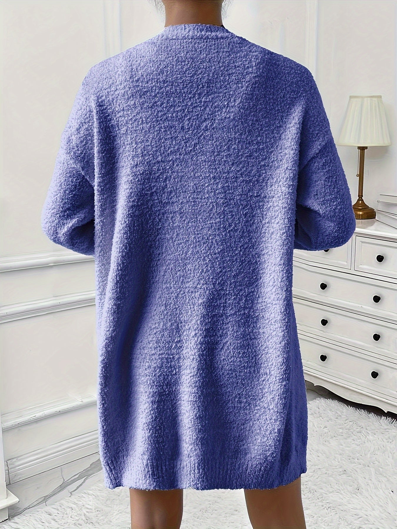 Cozy Women Lounge Set With Cardigan Tank Top And Shorts