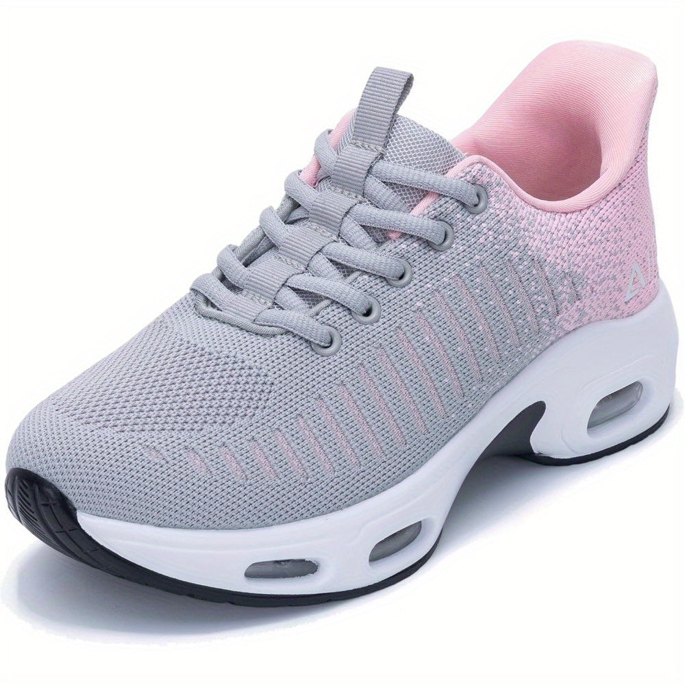 Breathable Slip-On Sneakers for Women with Shock Absorption