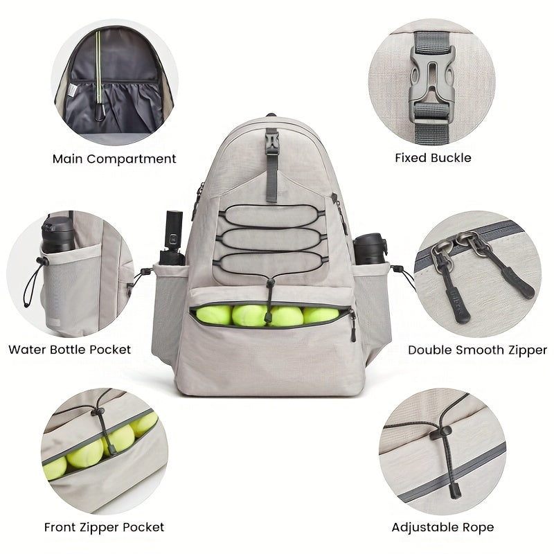Multi Sport Backpack Racket Storage Tennis Badminton Gym