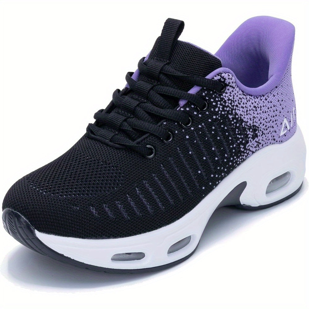 Breathable Slip-On Sneakers for Women with Shock Absorption