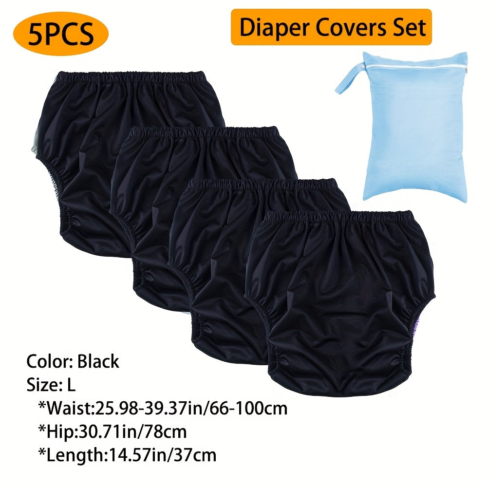 Leakproof Reusable Incontinence Underwear with Wet Bag for Comfort