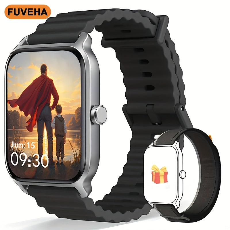 FUVEHA Unisex Smartwatch Gift Premium With Alexa And Calls