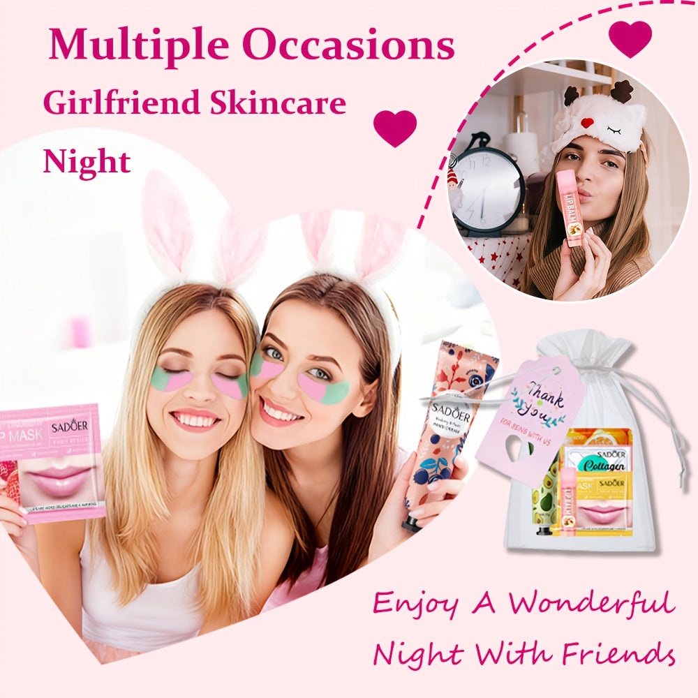 30pcs Skincare Gift Box, Rich In Various Fruit Extracts, Moisturizing And Hydrating Without Being Greasy, An Ideal Choice for Winter Hydration, Perfect for Giving to Family And Friends for Christmas., Holiday Gifts, Daily Hyd