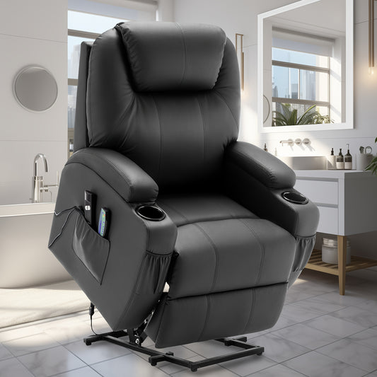 Electric Recliner Chair With Massage Heating And Remote Control