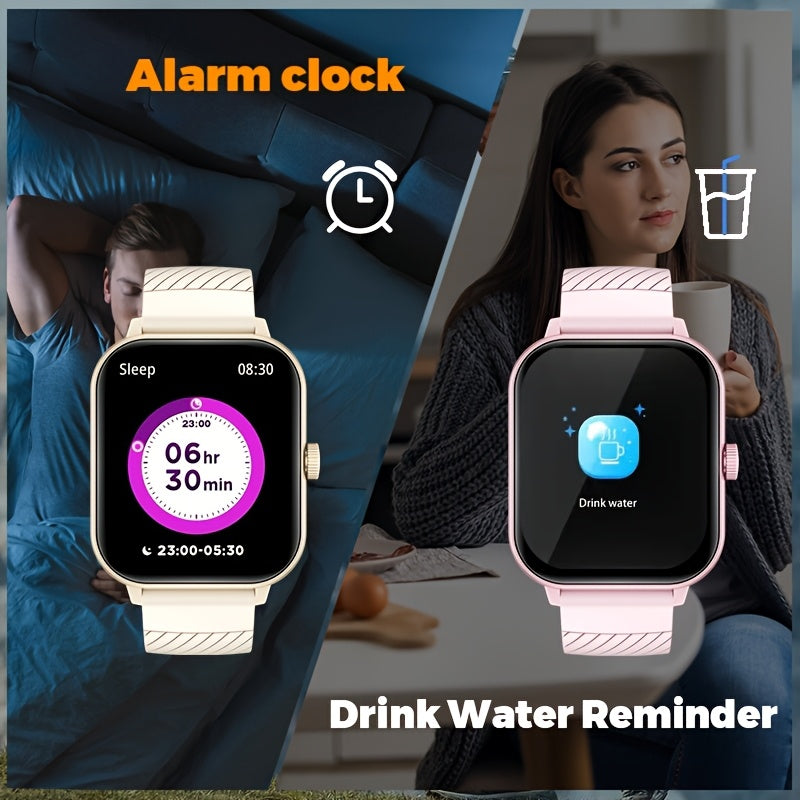 Multi Function Smartwatch With Wireless Calling And Pedometer