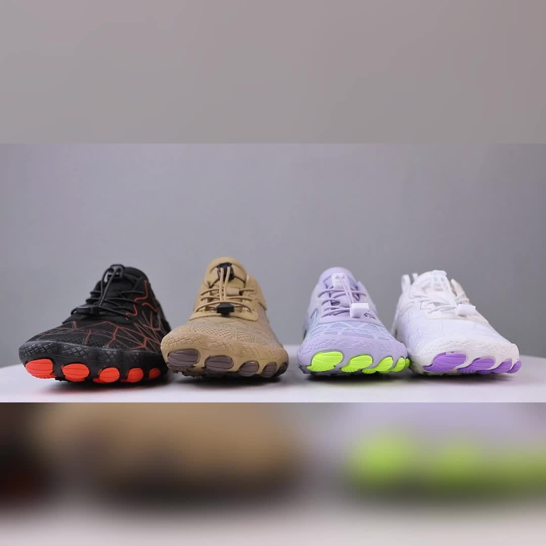 Unisex Water Shoes Striped Breathable Quick-Dry Non-Slip