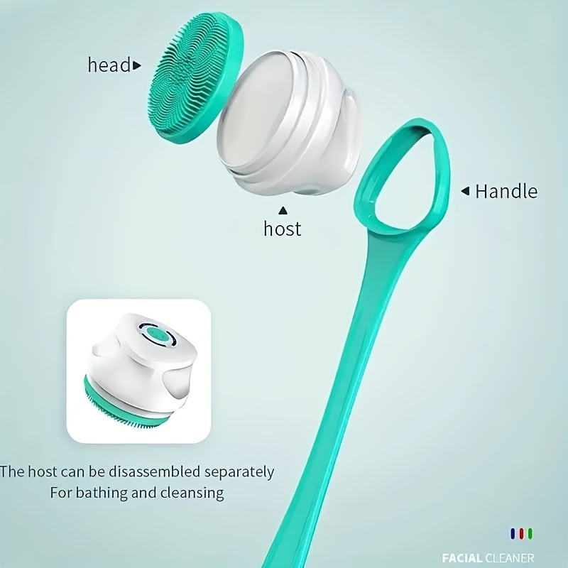 Rechargeable Electric Shower Brush Set for Relaxing Spa Experience