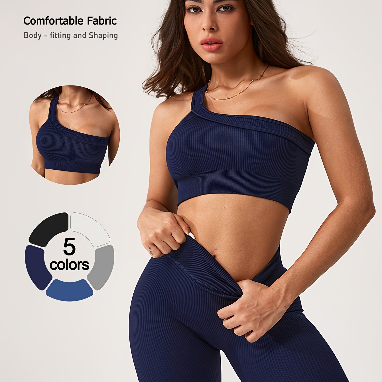 Breathable Yoga Set Top And Pants For All Day Comfort