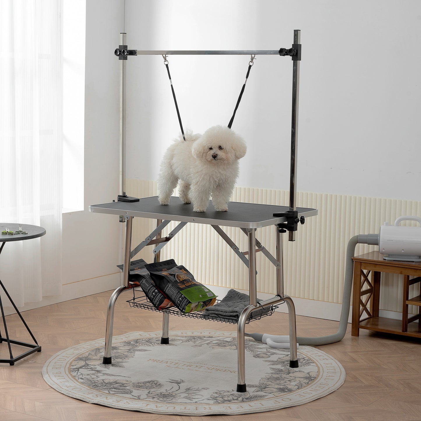 Professional Adjustable Pet Grooming Table for Large Dogs