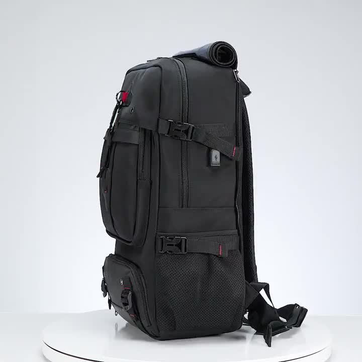 Travel Laptop Backpack With Shoe Compartment For Business