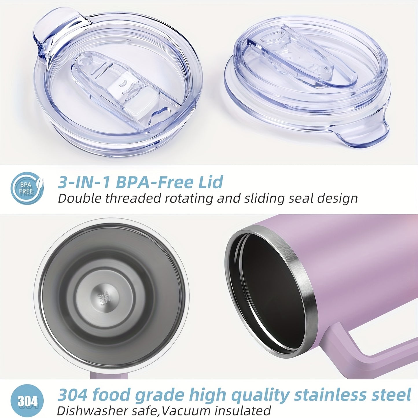 Premium Stainless Steel Water Tumbler for Travel and Camping